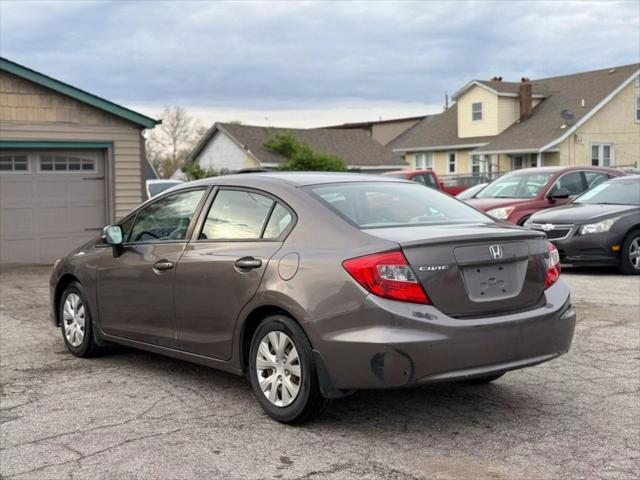 used 2012 Honda Civic car, priced at $6,550