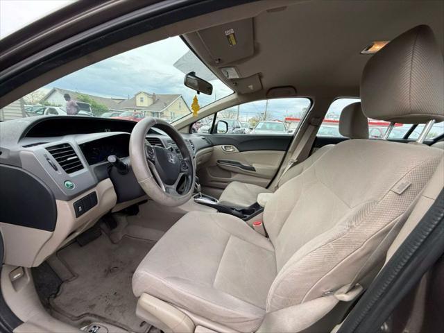 used 2012 Honda Civic car, priced at $6,550