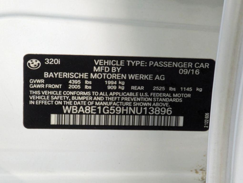 used 2017 BMW 320 car, priced at $9,988