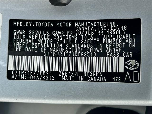 used 2018 Toyota Corolla car, priced at $11,488