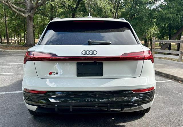 used 2024 Audi Q8 e-tron car, priced at $56,988