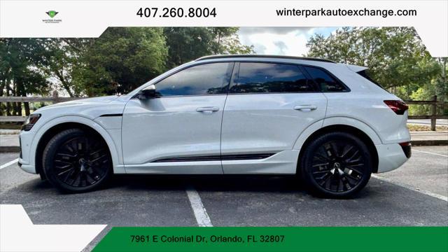 used 2024 Audi Q8 e-tron car, priced at $56,988