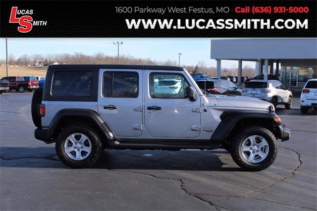 used 2020 Jeep Wrangler Unlimited car, priced at $28,599