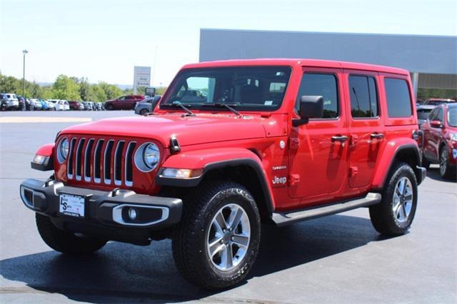 used 2021 Jeep Wrangler Unlimited car, priced at $34,599