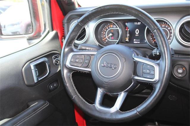 used 2021 Jeep Wrangler Unlimited car, priced at $34,599