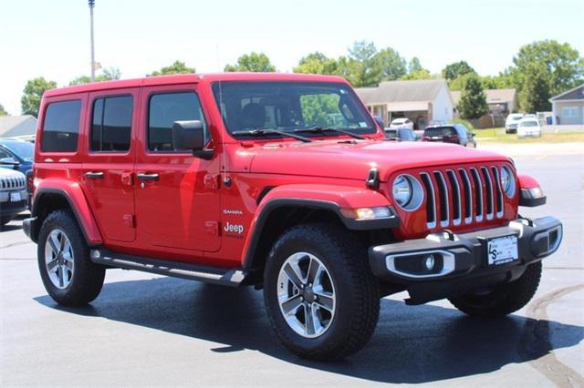 used 2021 Jeep Wrangler Unlimited car, priced at $34,599