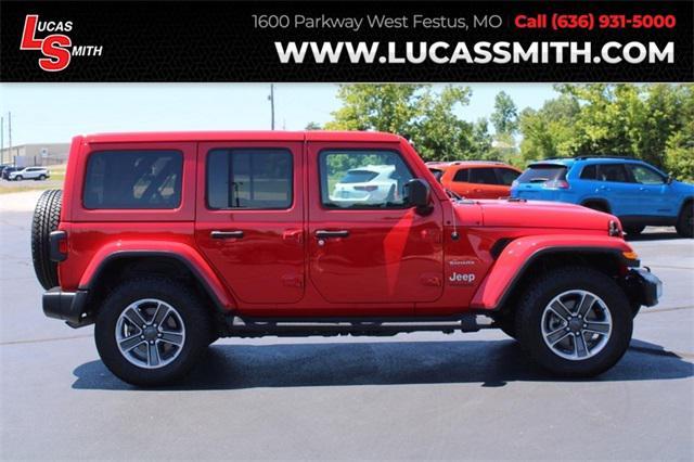 used 2021 Jeep Wrangler Unlimited car, priced at $34,599