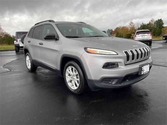 used 2016 Jeep Cherokee car, priced at $14,999