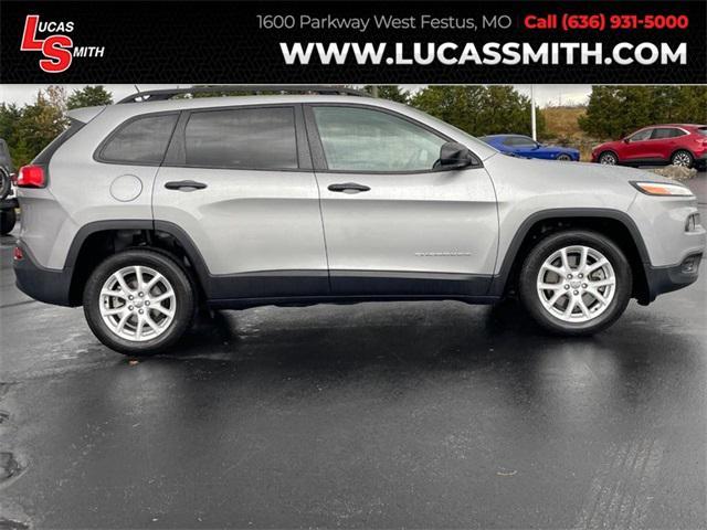 used 2016 Jeep Cherokee car, priced at $14,999