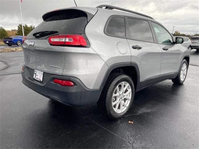 used 2016 Jeep Cherokee car, priced at $14,999