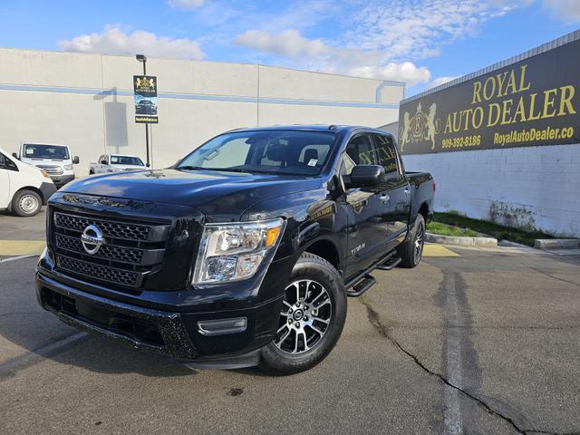 used 2021 Nissan Titan car, priced at $25,499