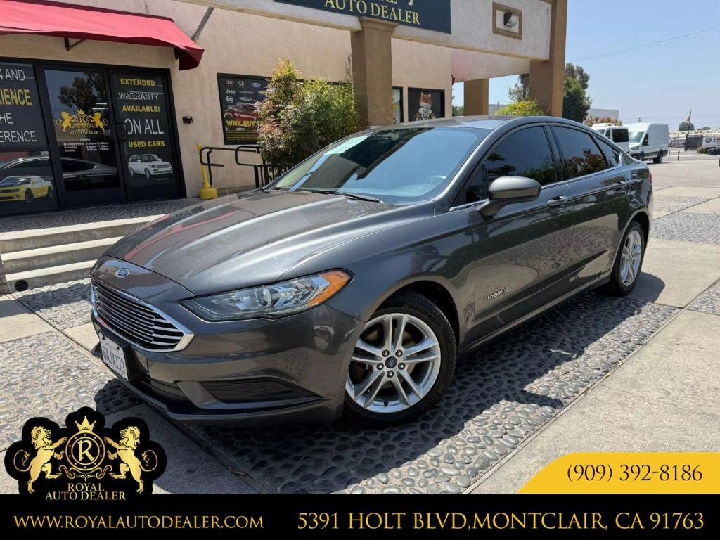 used 2018 Ford Fusion Hybrid car, priced at $10,499
