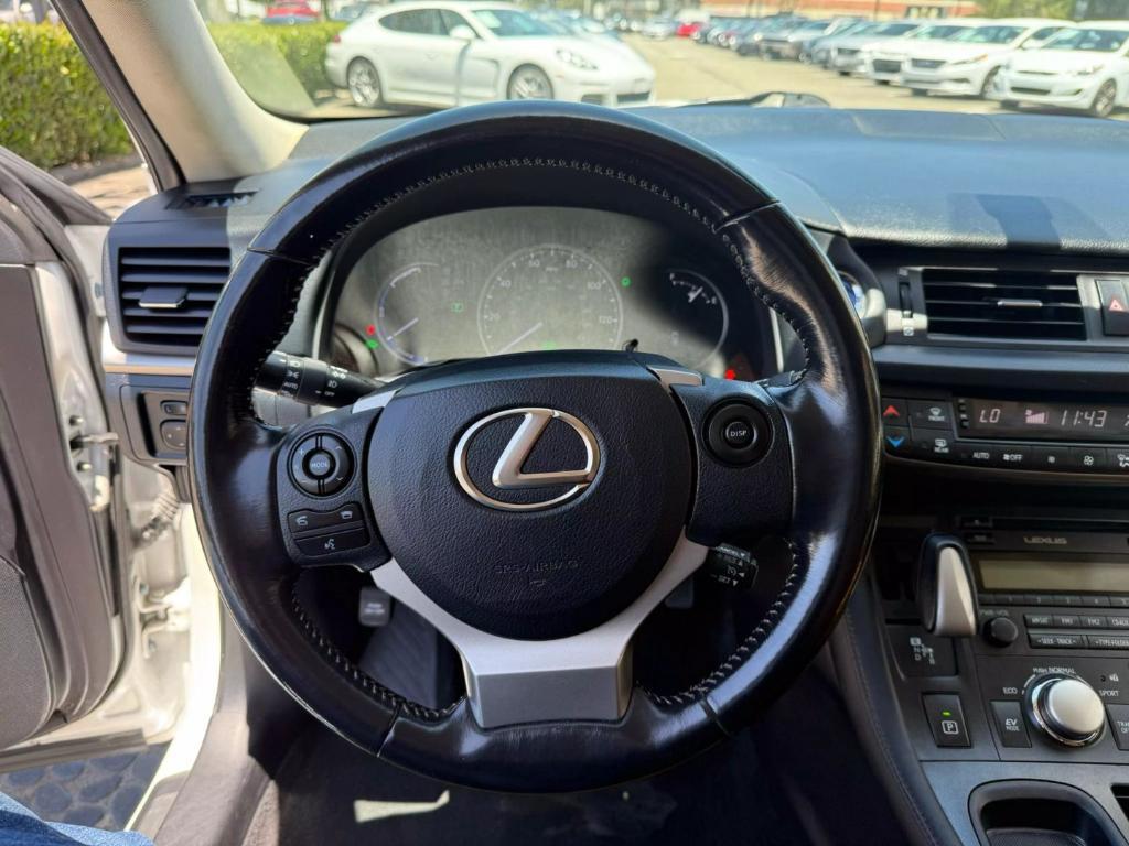 used 2016 Lexus CT 200h car, priced at $18,499