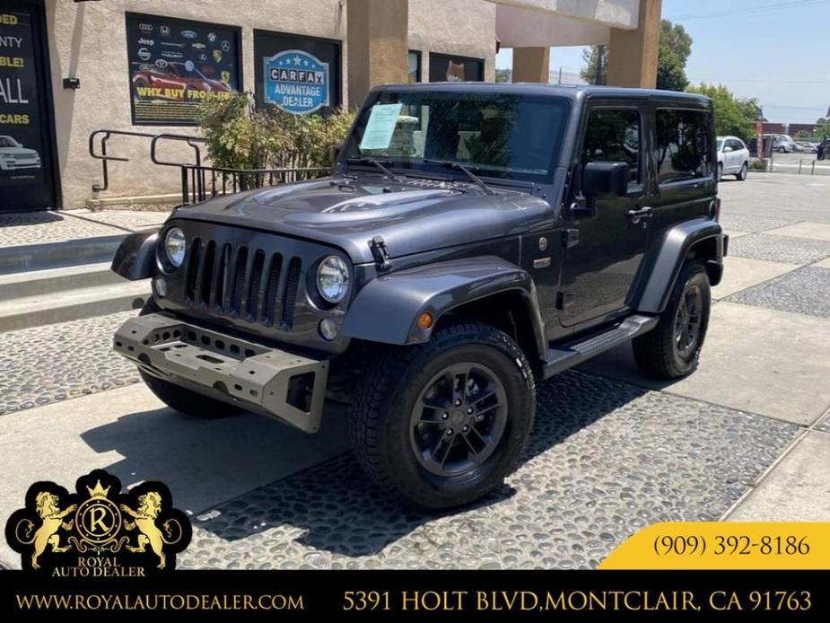 used 2016 Jeep Wrangler car, priced at $18,999