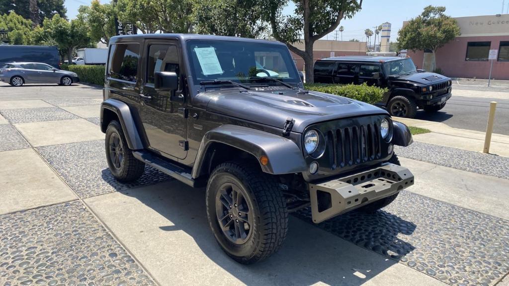 used 2016 Jeep Wrangler car, priced at $18,999