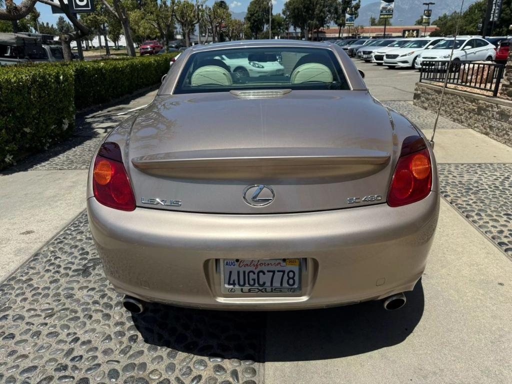 used 2002 Lexus SC 430 car, priced at $9,999