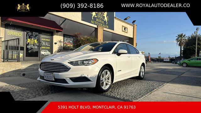 used 2018 Ford Fusion Hybrid car, priced at $13,999