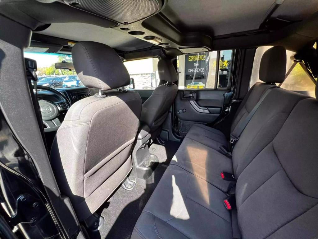 used 2017 Jeep Wrangler Unlimited car, priced at $15,999