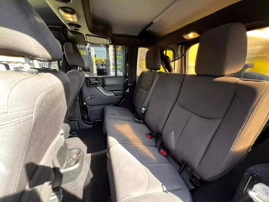 used 2017 Jeep Wrangler Unlimited car, priced at $15,999