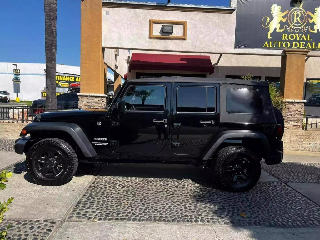 used 2017 Jeep Wrangler Unlimited car, priced at $15,999