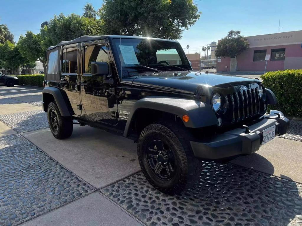 used 2017 Jeep Wrangler Unlimited car, priced at $15,999