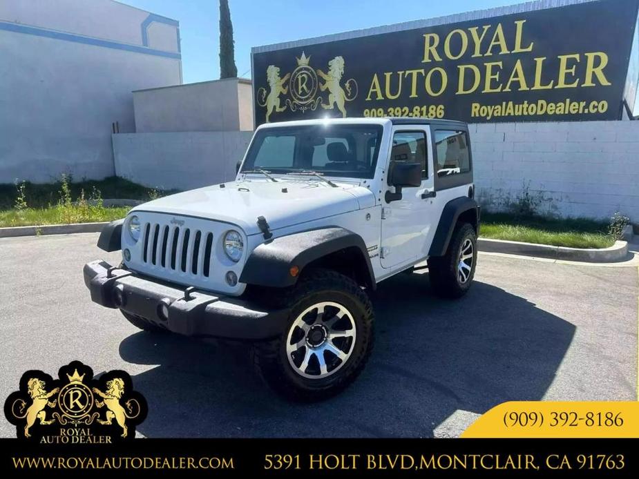 used 2017 Jeep Wrangler car, priced at $16,499