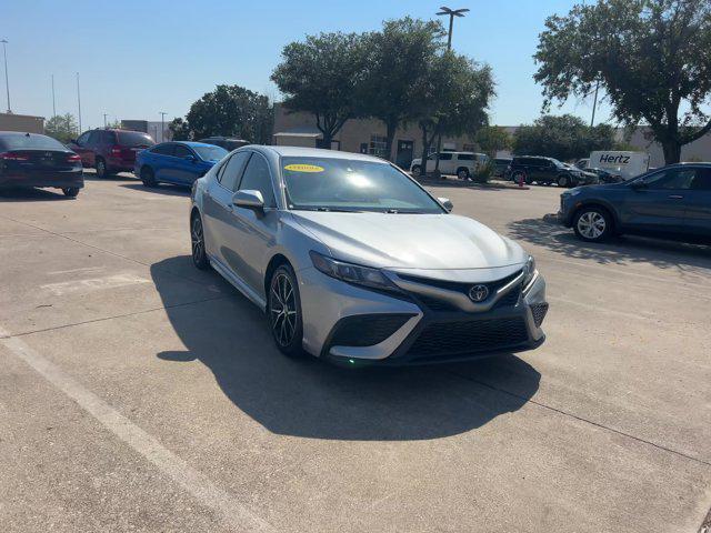 used 2021 Toyota Camry car, priced at $21,456