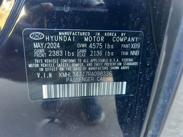 used 2024 Hyundai Sonata Hybrid car, priced at $23,265