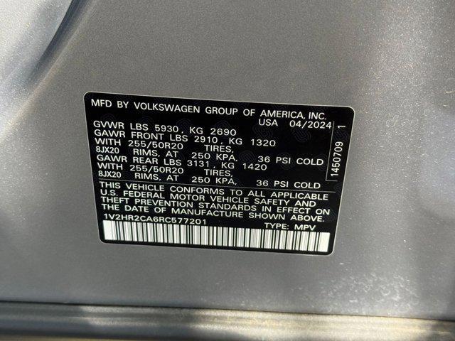 used 2024 Volkswagen Atlas car, priced at $34,383