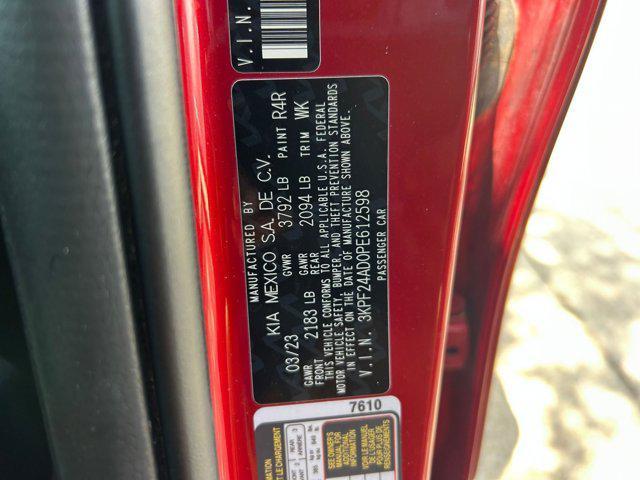 used 2023 Kia Forte car, priced at $18,157
