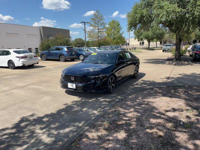 used 2023 Honda Accord Hybrid car, priced at $26,129