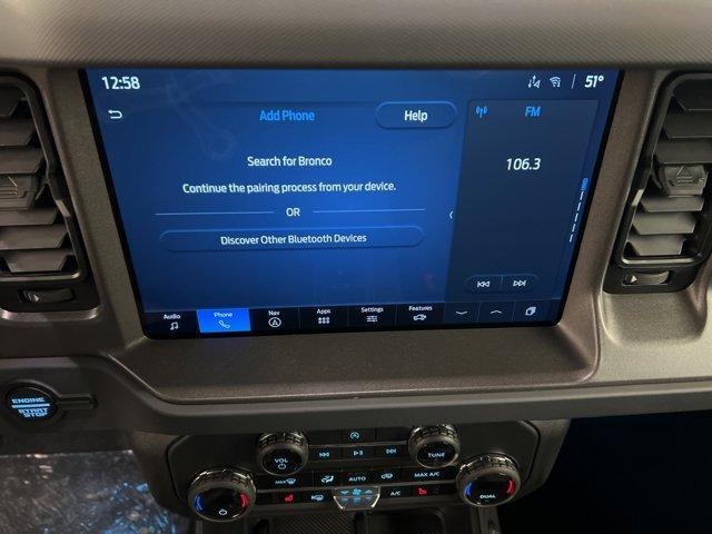 new 2025 Ford Bronco car, priced at $45,015