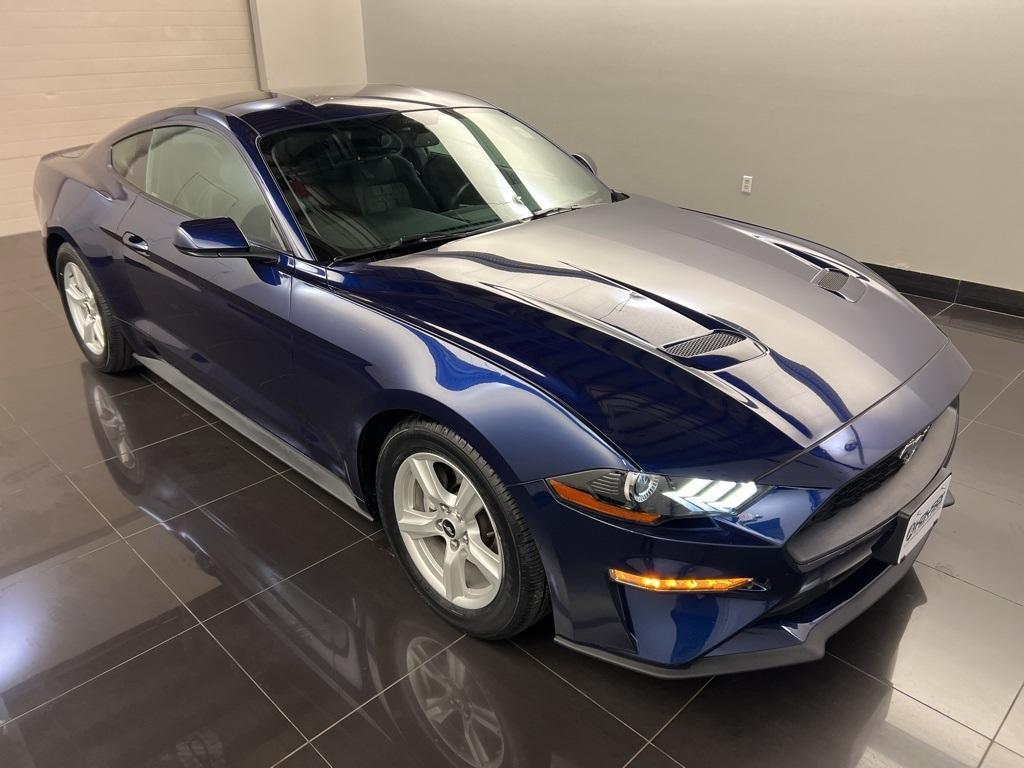 used 2018 Ford Mustang car, priced at $18,603