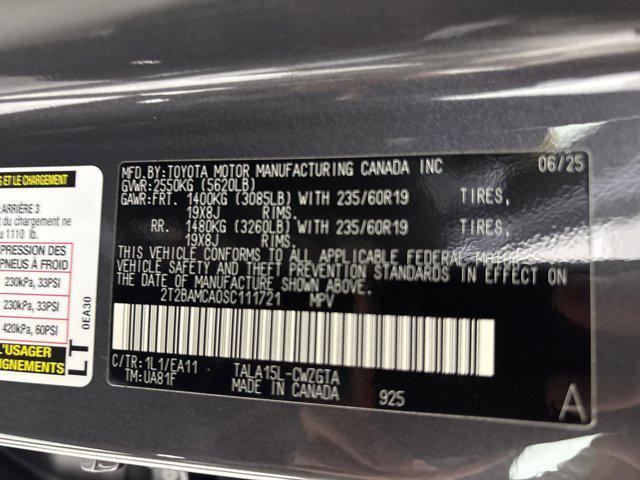 new 2025 Lexus RX 350 car, priced at $59,199