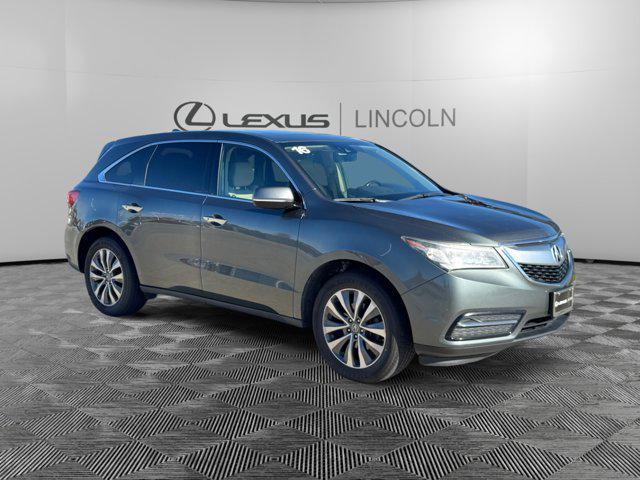 used 2016 Acura MDX car, priced at $18,500