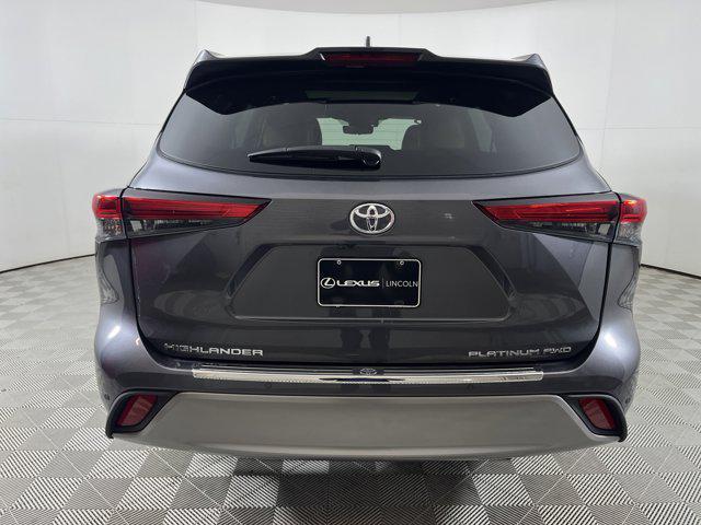 used 2022 Toyota Highlander car, priced at $47,000