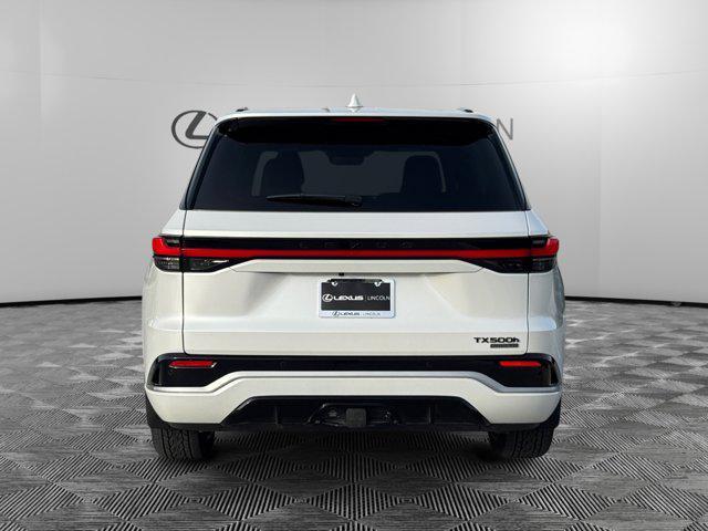 new 2025 Lexus TX 500h car, priced at $76,404