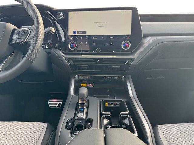 new 2025 Lexus TX 500h car, priced at $76,404