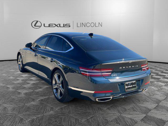 used 2021 Genesis G80 car, priced at $33,000