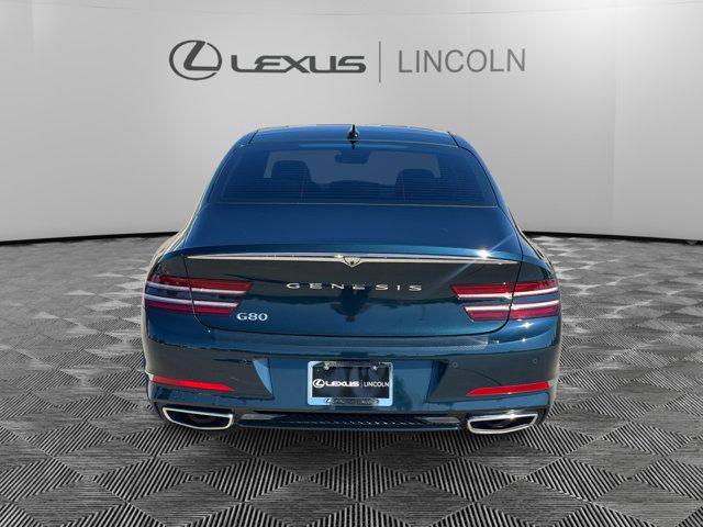 used 2021 Genesis G80 car, priced at $33,000