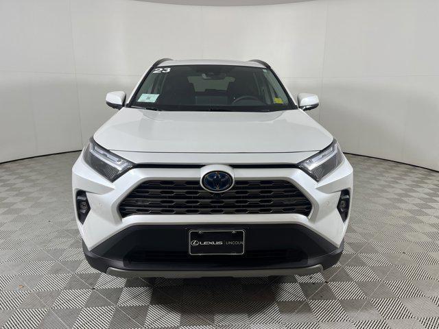 used 2023 Toyota RAV4 Hybrid car, priced at $40,000