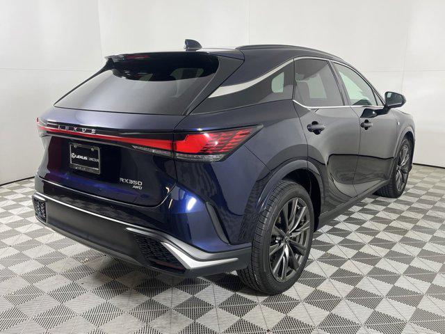 used 2023 Lexus RX 350 car, priced at $58,000