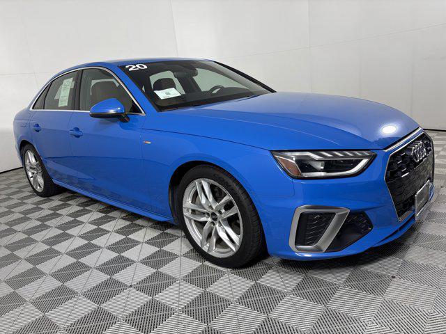 used 2020 Audi A4 car, priced at $23,900