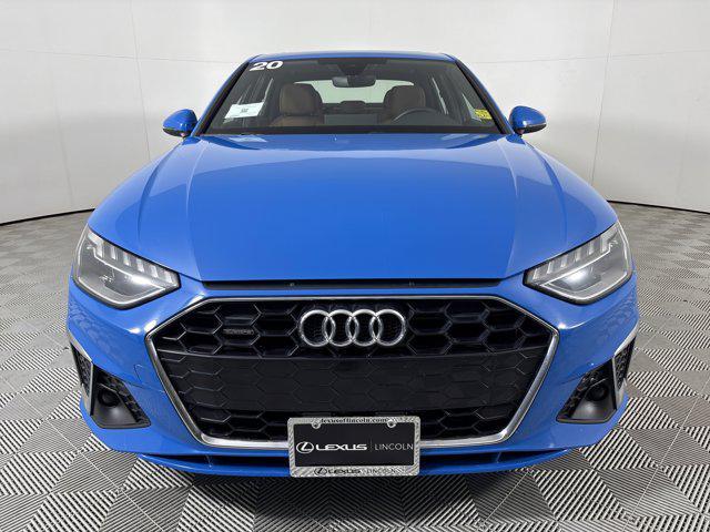 used 2020 Audi A4 car, priced at $23,900