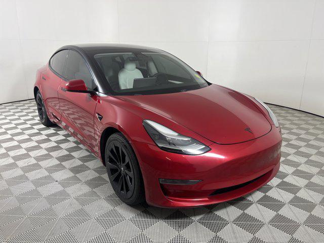 used 2021 Tesla Model 3 car, priced at $26,000