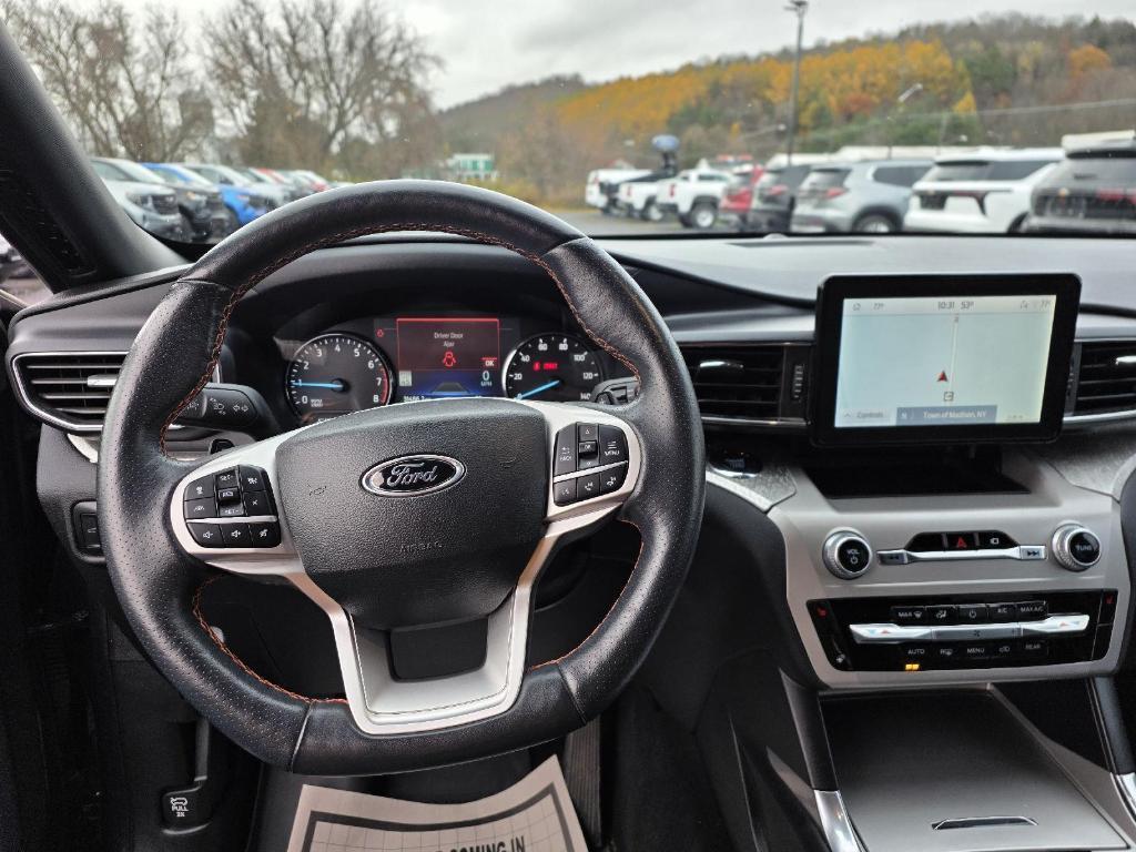 used 2022 Ford Explorer car, priced at $34,387