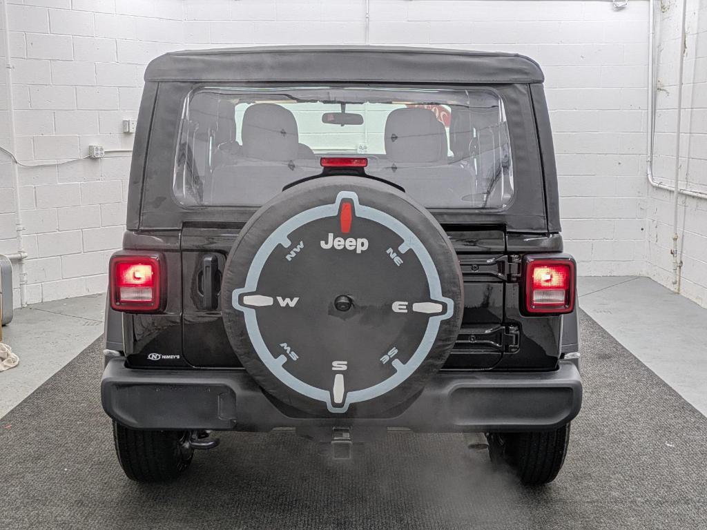 used 2025 Jeep Wrangler car, priced at $28,990