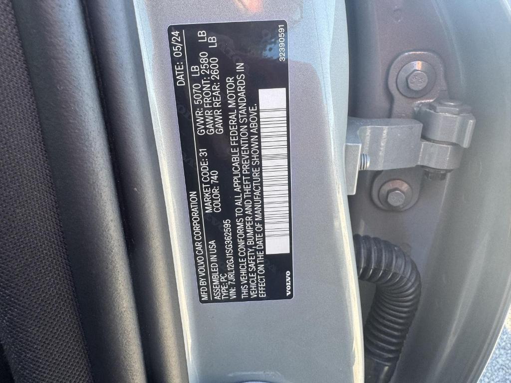 used 2025 Volvo S60 car, priced at $32,787