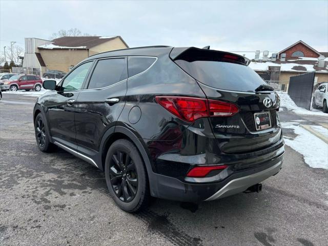 used 2018 Hyundai Santa Fe Sport car, priced at $11,995