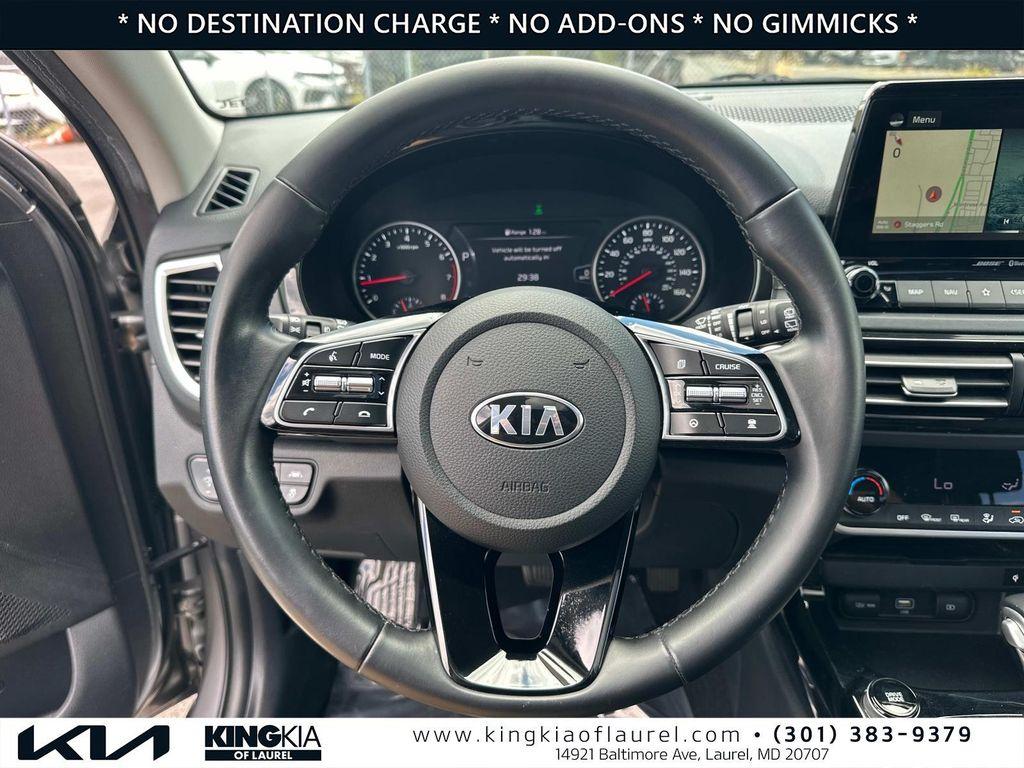 used 2021 Kia Seltos car, priced at $17,221
